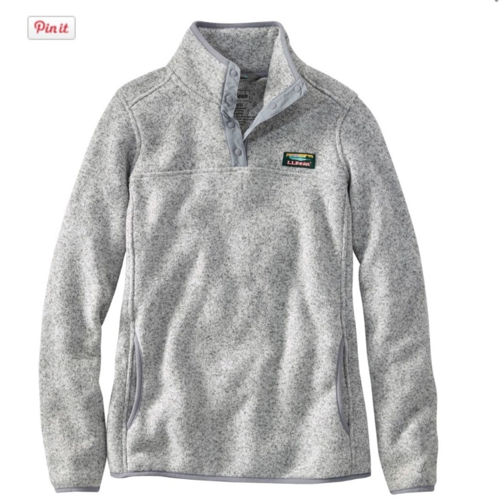 L.L.Bean Sweater Fleece Pullover